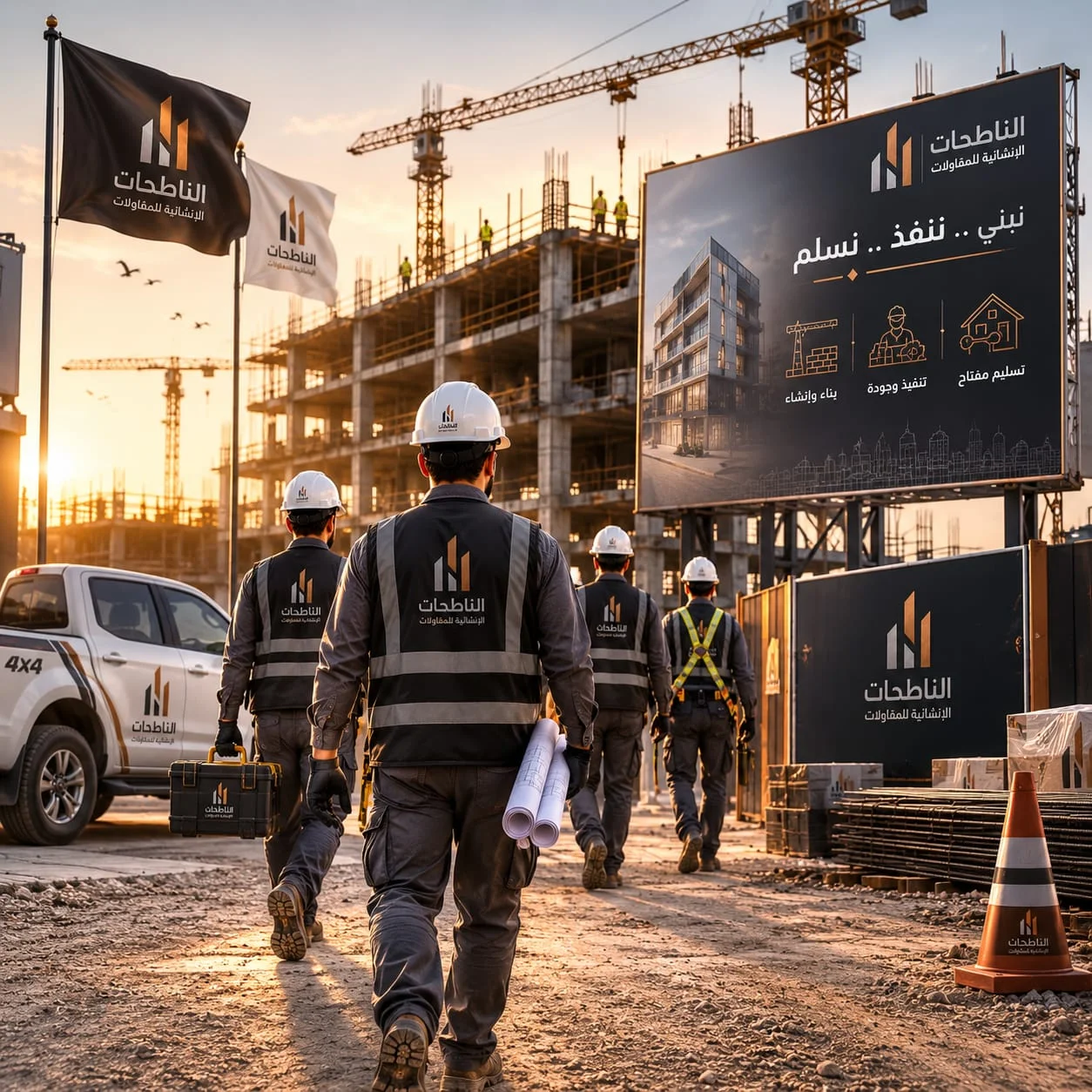 خدمات البناء والتسليم الجاهز في الرياض | شركة الناطحات الإنشائية للمقاولات